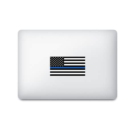 Black and White Back the Blue American Flag Stickers - 3 Pack - DFW ...