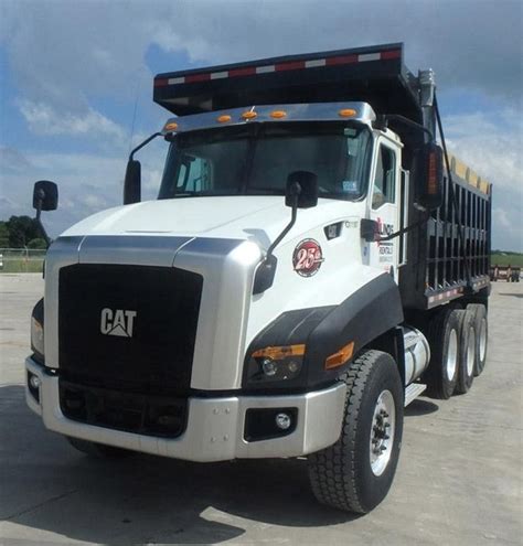 2014, CATERPILLAR-CT660, Dump Truck. | Mack dump truck, Trucks, Dump trucks