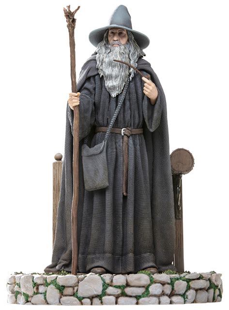 The Lord of The Rings statue 1/10 Gandalf The Grey Iron Studios Sideshow Deluxe | eBay