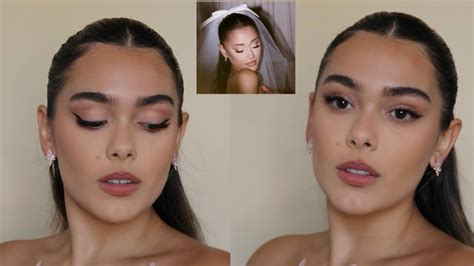 ARIANA GRANDE WEDDING Hair and Makeup 👰🏻‍♀️ - YouTube