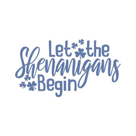 Let the Shenanigans Begin Clip Art PNGJPEG - Etsy