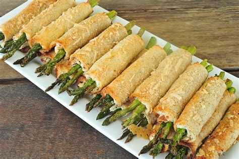 Asparagus Roll Ups | Recipe | Asparagus rolls, Asparagus recipes baked ...