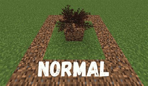 Realistic dead bush! Minecraft Texture Pack