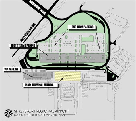 Shreveport Airport Map - Shreveport Airport • mappery