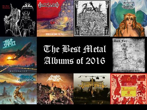 Best Metal Albums of 2016 • What is Best in Life