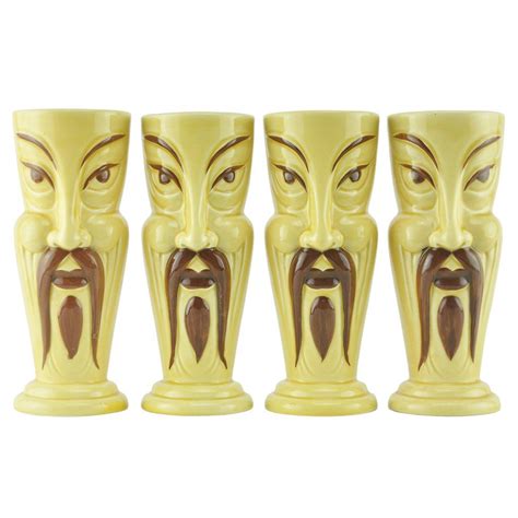 Orchids of Hawaii Fu Manchu Vitnage Tiki Mugs | Available at The Hour Shop & TheHourShop.com ...