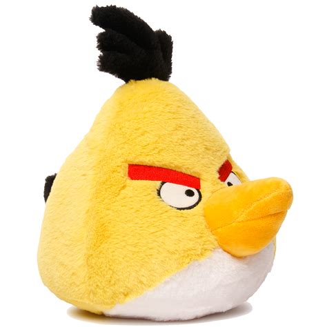 Angry Birds - Chuck | Yellow Bird Plush | MMT – Mighty Mojo Toys