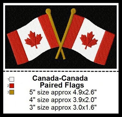 Jen's Paired Flags Designs