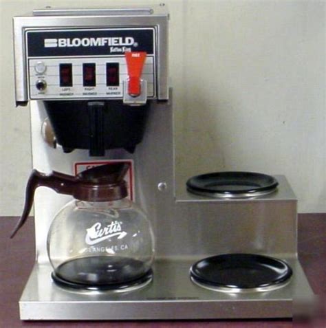 Bloomfield 8572 low profile automatic coffee maker