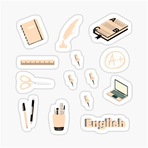 School Subject Stickers for Sale | School subjects, Printable stickers ...