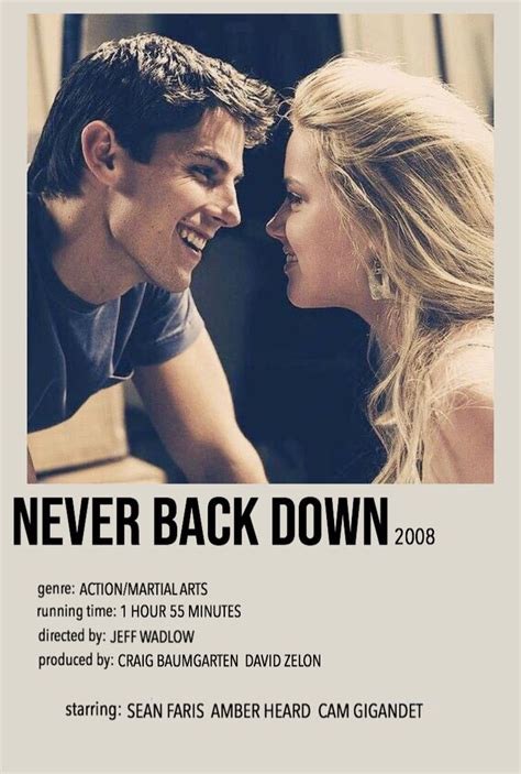 Alternative Movie/Show Posters - Never Back Down