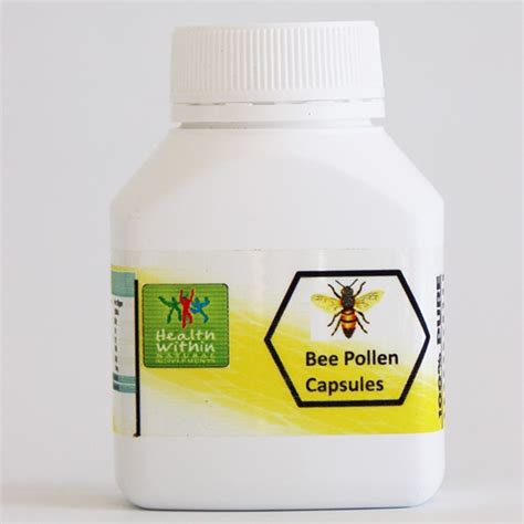 Bee Pollen Capsules Australian Produced 120 x 500mg - Health Within