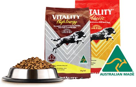 Vitality Dog Foods | Advanced Pet Care