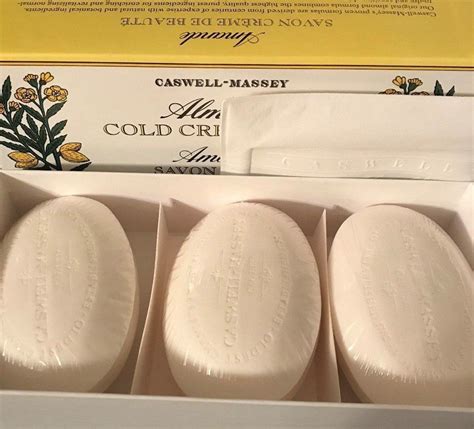 Caswell Massey cold cream soap set - crabtree & evelyn