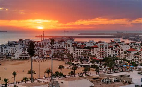 Marina in Agadir city at sunset, Morocco - RIU.com | Blog