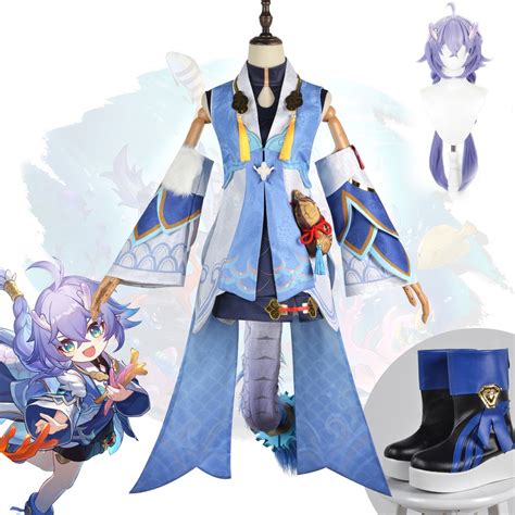 Honkai: Star Rail Bailu Cosplay Costumes Bailu Cosplay - Etsy