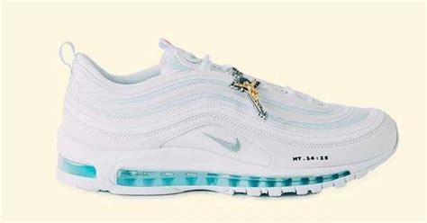 Tabanında kutsal su bulunan Nike Air Max 97 'Jesus Shoes' 3.000 ...