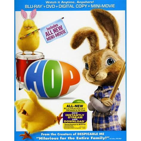 Hop (Blu-ray + DVD + Digital Copy) - Walmart.com - Walmart.com