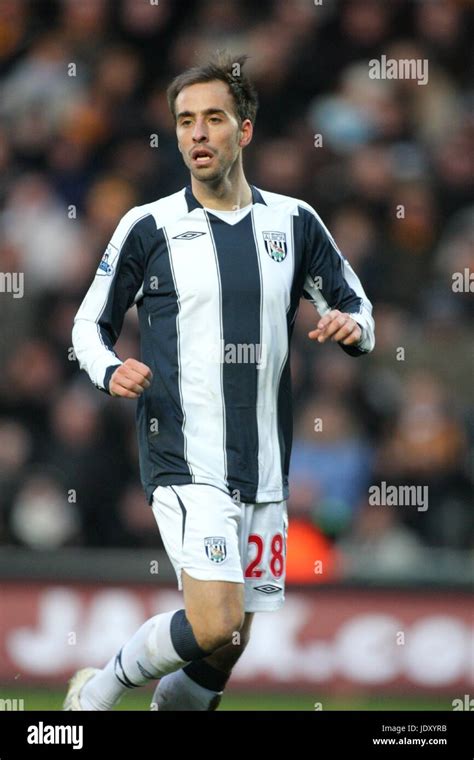 BORJA VALERO WEST BROMWICH ALBION FC KC STADIUM HULL ENGLAND 31 January 2009 Stock Photo - Alamy