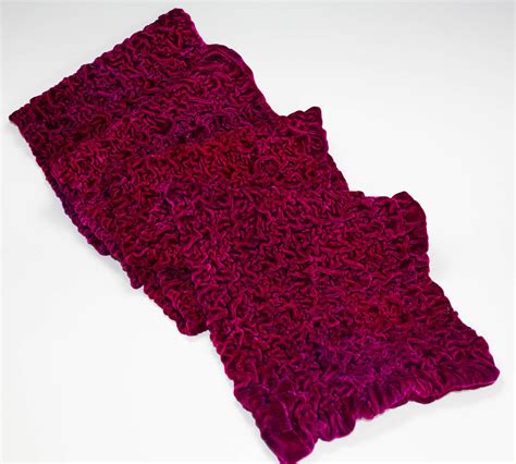 Textured Silk Velvet Scarf • WeAllSew • BERNINA USA’s blog, WeAllSew ...