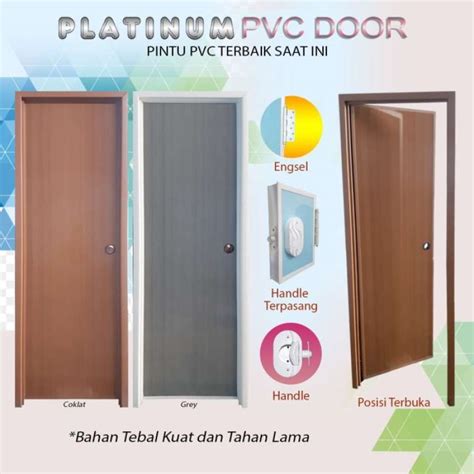 Promo Pintu Pvc Kamar Mandi Diskon 23% di Seller Melangit - Kedoya Utara, Kota Jakarta Barat ...