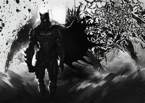 The Batman Artwork 2020 4k Wallpaper,HD Superheroes Wallpapers,4k ...