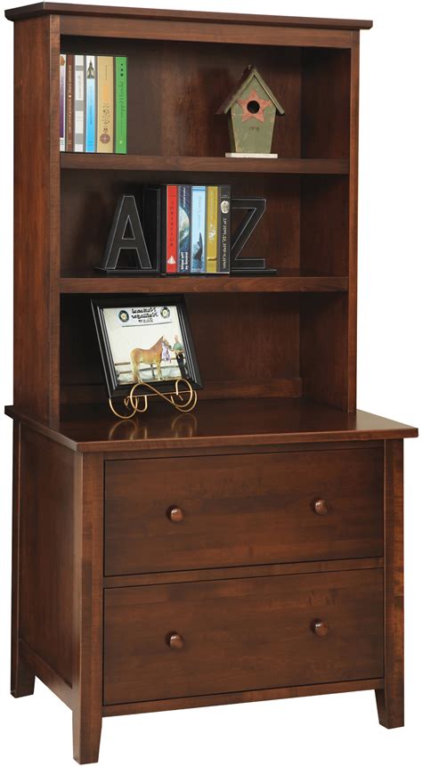 Manhattan Lateral File Cabinet with Hutch - Weaver