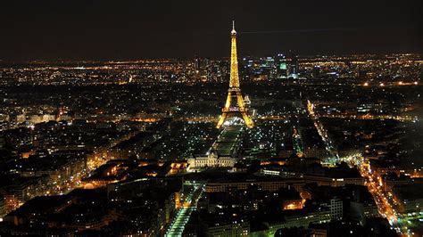 HD wallpaper: cities, city, eiffel, landscapes, lights, paris, skyline, top | Wallpaper Flare