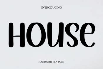 House Font by MR FONTS | TPT