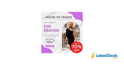 House of Fraser Mega Sale! up to 70% off - Selected Brands at House of Fraser