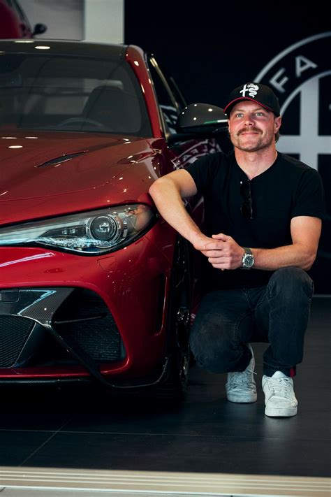 Valtteri Bottas Picks Up The Keys To His New Alfa Romeo GTAm | Carscoops