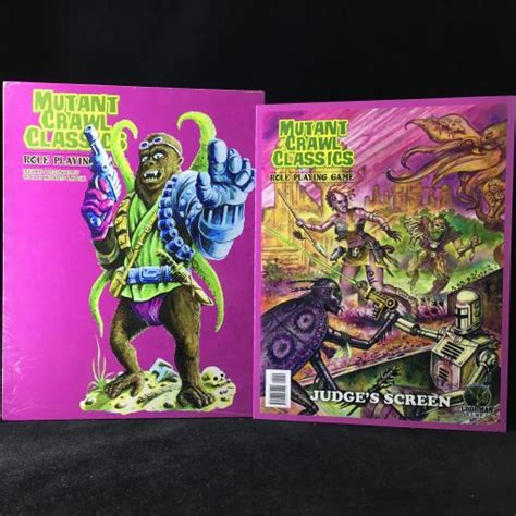 MUTANT CRAWL CLASSICS RPG: Slipcase Edition & Judges Screen - Goodman ...