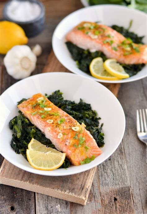 Salmon and Spinach is the Perfect Healthy Recipe - DIY Candy