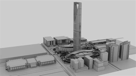 3D Kingdom Tower Riyadh Model - TurboSquid 2180065