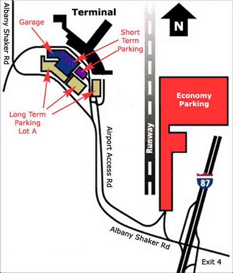 Airport Parking Map - albany-airport-parking-map.jpg