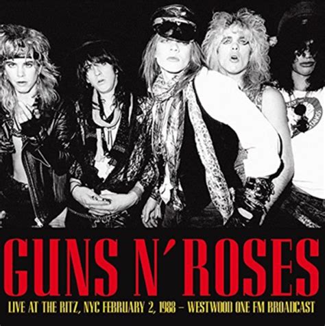 Guns N Roses - Live at the Ritz NYC 2/2/88 Music CD (RSL13007CD)