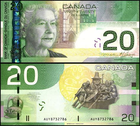 Canada 20 Dollars Banknote, 2011, P-103h, UNC