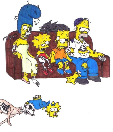 Zombie Simpsons by smelly-fairy on DeviantArt