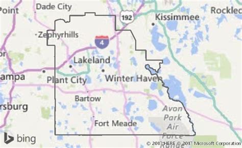 Polk County Florida Zoning Map