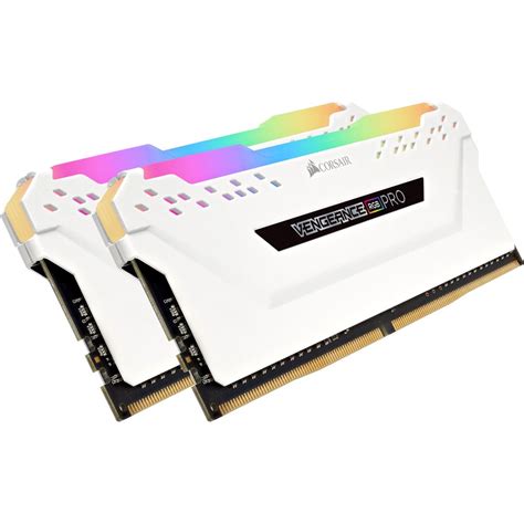 VENGEANCE RGB PRO 16GB (2 x 8GB) DDR4 DRAM 3200MHz C16 Memory Kit - White - Walmart.com ...