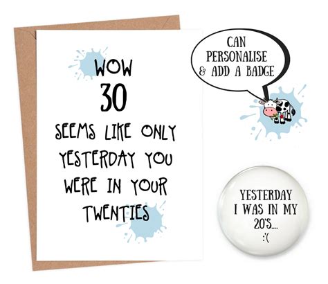 30th Funny Birthday Card 30th Birthday Funny 30th Birthday - Etsy UK