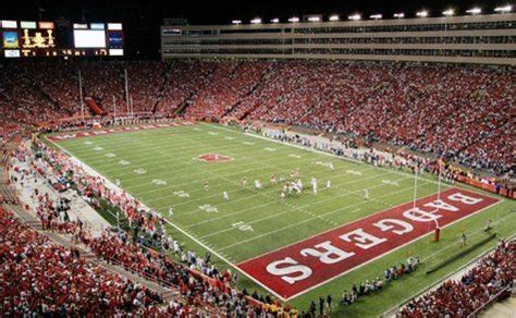 Camp Randall Stadium in Madison, WI. Home of the Wisconsin Badgers ...