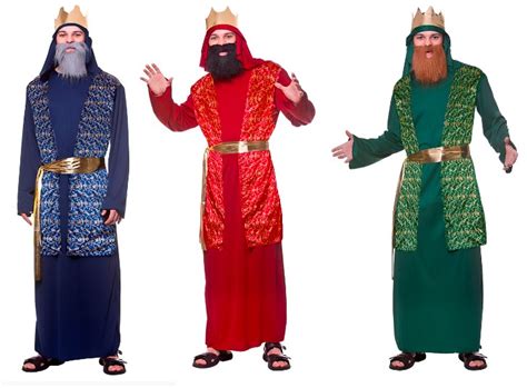 Wise Man Nativity Adults Christmas Costume - The Mad Hatter