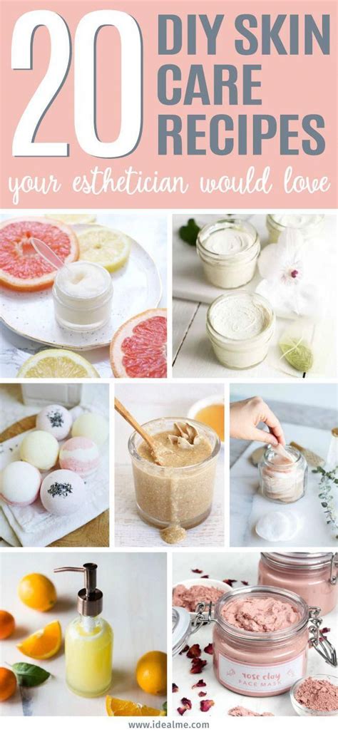 20 DIY Skin Care Recipes Your Esthetician Would Love - Ideal Me | Diy skin care recipes, Diy ...