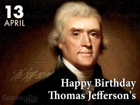 Thomas Jefferson's Birthday celebrated/observed on 2022 ⋆ Greetings ...