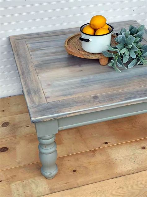 Empire Gray Farmhouse Coffee Table | General Finishes Design Center