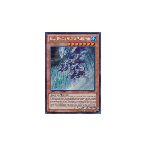 Tidal, Dragon Ruler of Waterfalls - CT10-EN001 - Secret Rare - Duelshop