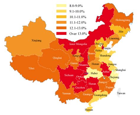 China’s Provincial GDP Figures in 2011 - China Briefing News