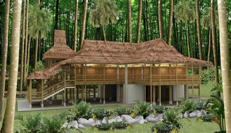 Malungon Retreat and Community Resource Center: Bamboo Community Center Rising In Malungon