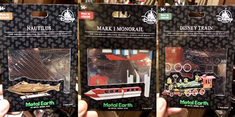 PHOTOS: New Disney Parks Exclusive Metal Earth Model Kits Feature Mark ...